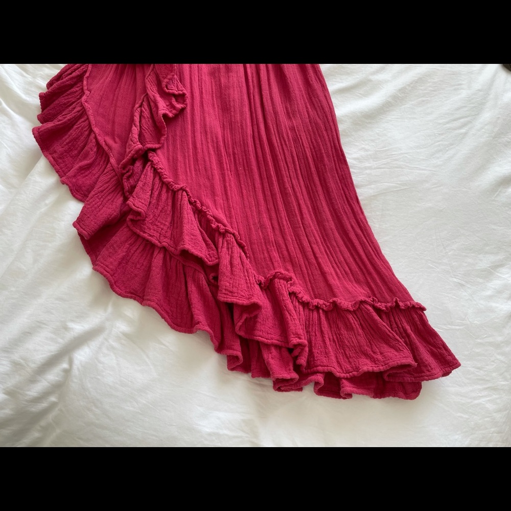 JENS PIRATE BOOTY side ruffle maxi skirt - Picture 2 of 5
